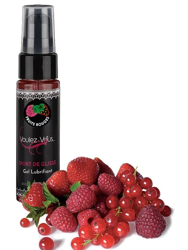 Lubrifiant Sport de Glisse Saveur Fruits Rouges - 35 ml