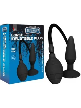 Plug Anal Gonflant avec Ventouse - Large