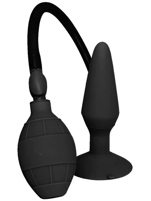 Plug Anal Gonflant avec Ventouse - Large