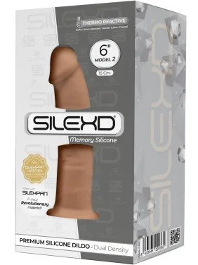 Gode Réaliste Caramel Double Densité N° 2 - 15 cm