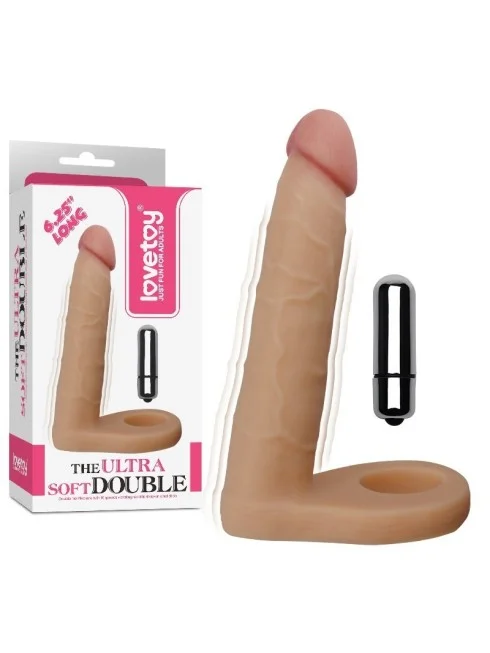 Vibromasseur Réaliste Spécial Double Pénétration Ø 2,7 cm