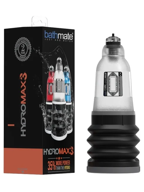 Developpeur Bathmate Hydromax 3 Transparent