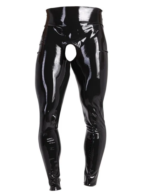 Pantalon Ouvert en Latex - S