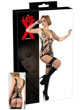 Guepiere Ajourée en Latex - S