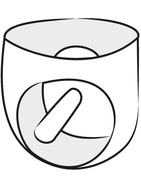 Slip avec Gode Anal - XL