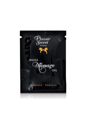 Dosette huile de massage Vanille 3ML Plaisir secret