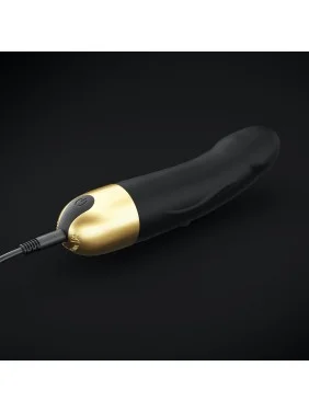 Vibromasseur Real Vibration S 16 cm 2.0 - Noir et Or