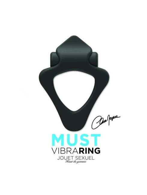 Must vibra ring - Anneau vibrant - Noir