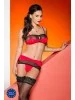 Ensemble Celia Set rouge et noir - XXL-XXXL