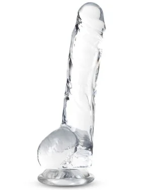 Gode Ventouse Naturally Yours Transparent - 19 cm