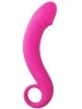Godemichet Recourbé en Silicone Rose