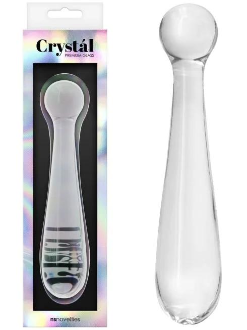 Double Gode en Verre G-Spot Wand