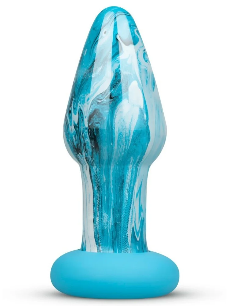 Gode Anal en Verre Ocean Curl