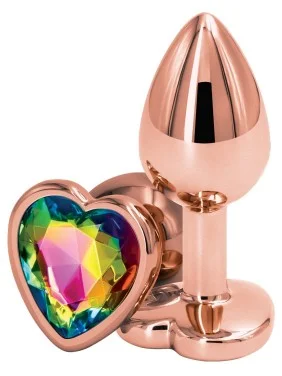 Gode Anal en Aluminium Rear Assets Or Rose S