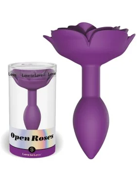 Plug Anal Open Roses Small Violet