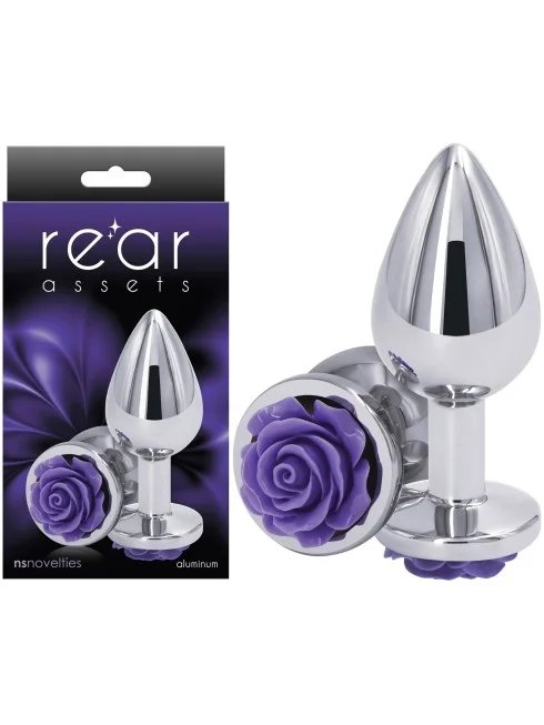 Gode Anal en Aluminium Rear Assets Violet M
