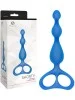 Stimulateur Anal Shorty en Silicone Bleu