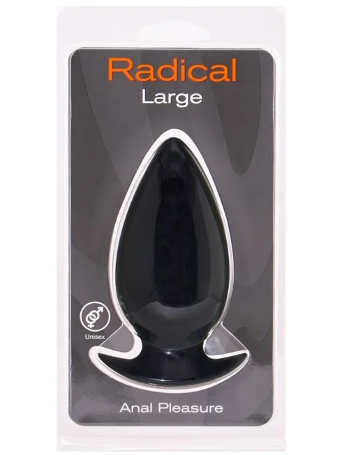 Plug Anal Radical en Silicone - Large