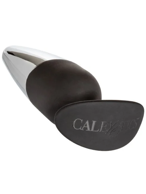 Plug Anal en Métal et Silicone - 13 cm