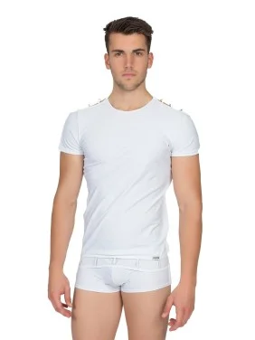 T-Shirt Marker Blanc - LM713-81WHT