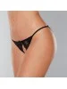 Panty stylé noire ouvert - A1105