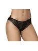 String dentelle noir - MAL112BLK
