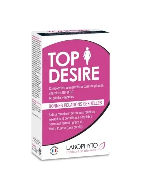 Top Desire Libido femme désir sexuel 60 gélules - LAB11