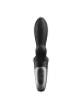 Vibromasseur rabbit noir USB, chauffant et connecté Heat Climax Satisfyer - CC597791
