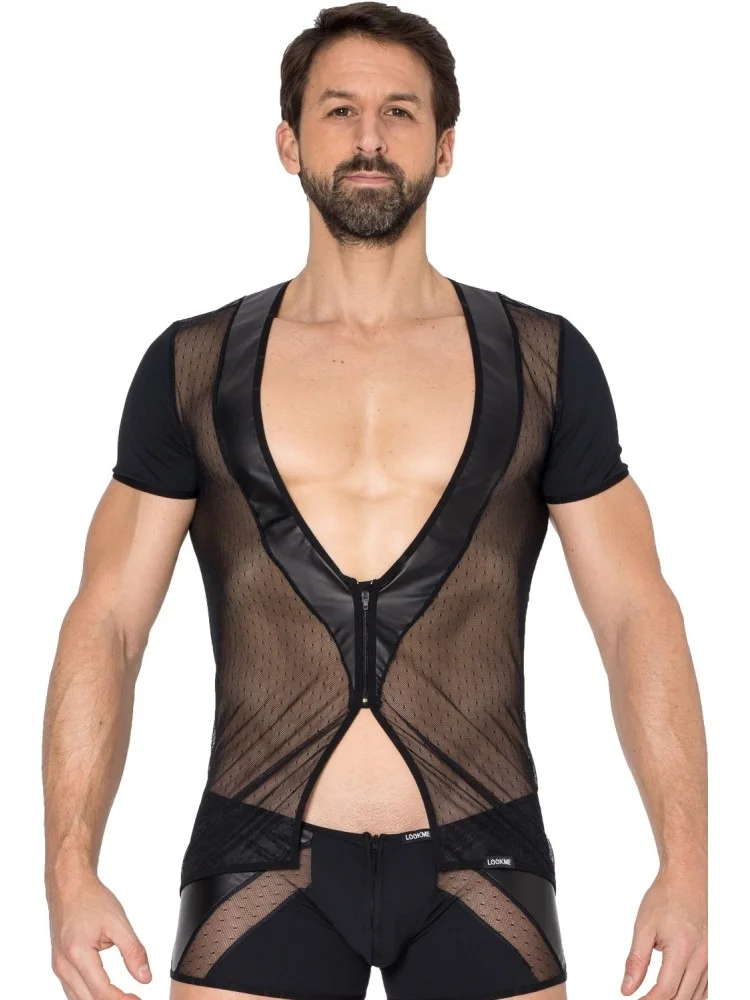 T-shirt noir Stunt - LM2203-81BLK
