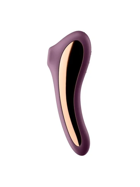 2 en 1 Stimulateur de clitoris et vibromasseur Dual kiss rouge Satisfyer - CC597774