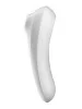 Vibromasseur et stimulateur de clitoris blanc connecté Dual Pleasure Satisfyer - CC5972590201